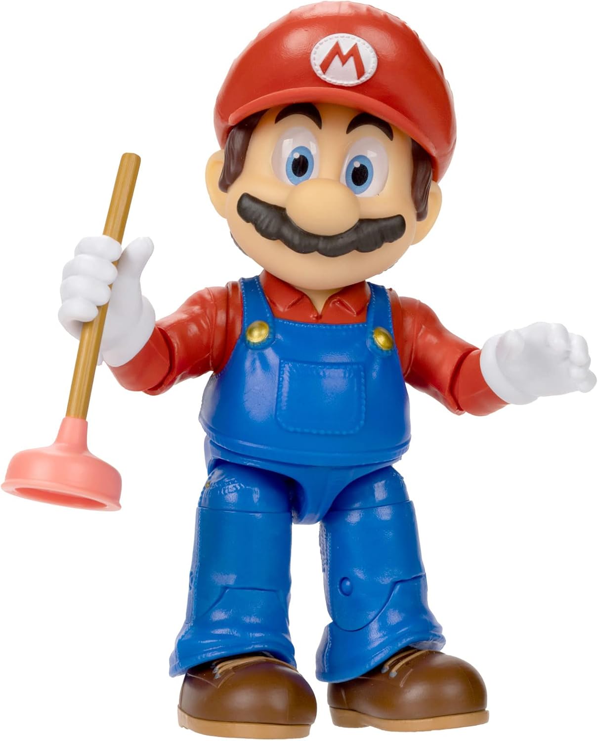 The Super Mario Bros. Movie - 5" Mario Figure with Plunger Accessory