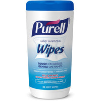 Purell Sanitizing Wipes - Clean Refreshing Scent - 40 Wipes