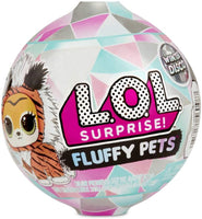 LOL Surprise! Winter Disco Fluffy Pets Series with Removable Fur