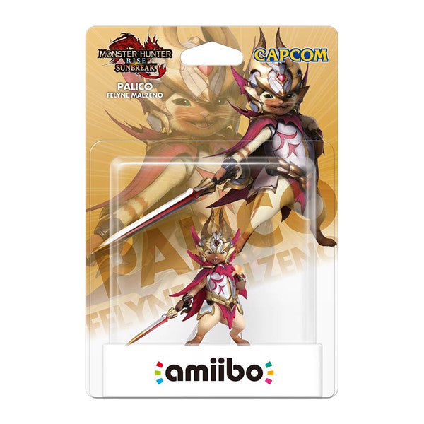 Monster Hunter Rise: Sunbreak - Palico Felyne Malzeno Nintendo Amiibo Figure