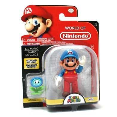 World of Nintendo Ice Mario 4 Inch Collectible