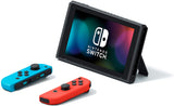 Nintendo Switch Console with Neon Blue and Neon Red Joy‑Con
