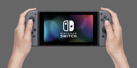 Nintendo Switch Console with Gray Joy‑Con