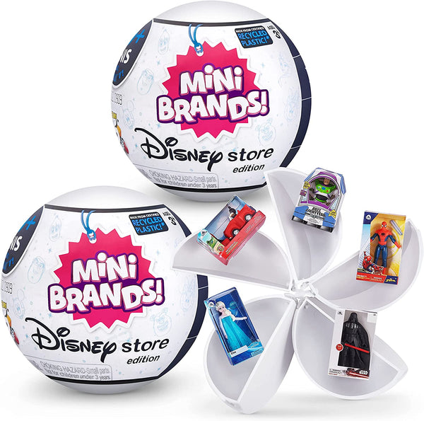Zuru Mini Brands Disney Store Edition 2 Pack Bundle