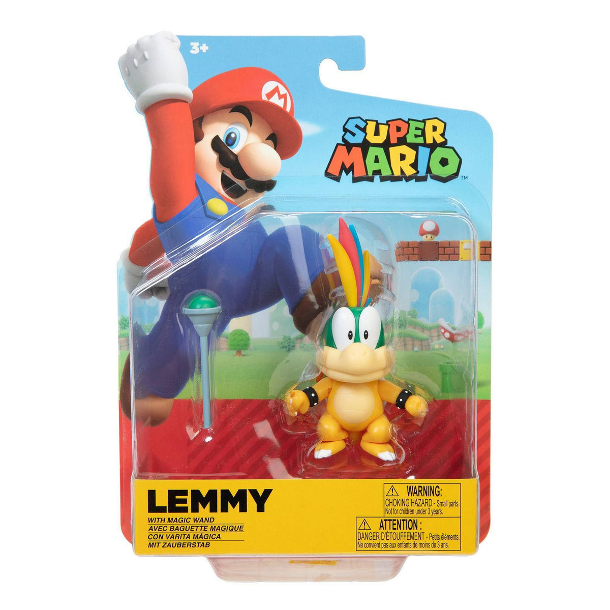 【真作】マリオ・アヴァチ「les sang its longs」【美品】 Lemmy Koopa - Nintendo Super Mario 4 inch Figure (Wave 22