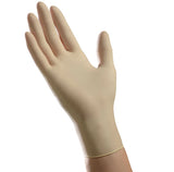 Ambitex L200 Series Powder Free Cream Latex Gloves, Small, 100/Box (LSM200)