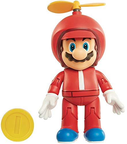 World of Nintendo Propeller Mario 4 Inch Collectible Toy