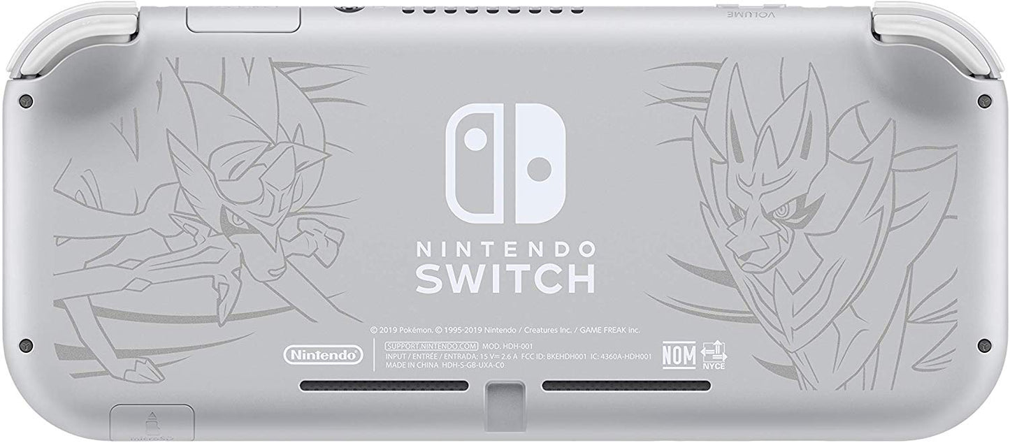 Nintendo Switch Lite Console Pokemon Zacian and Zamazenta Edition