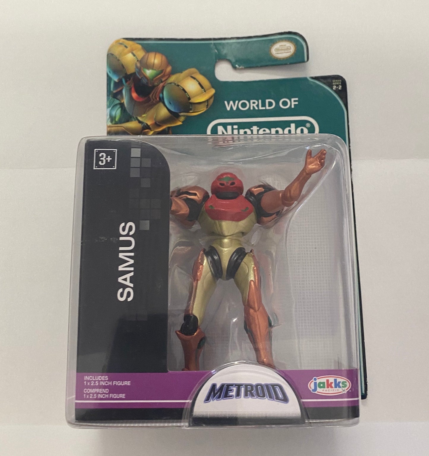 World Of Nintendo, Samus, 2.5 inch Figure