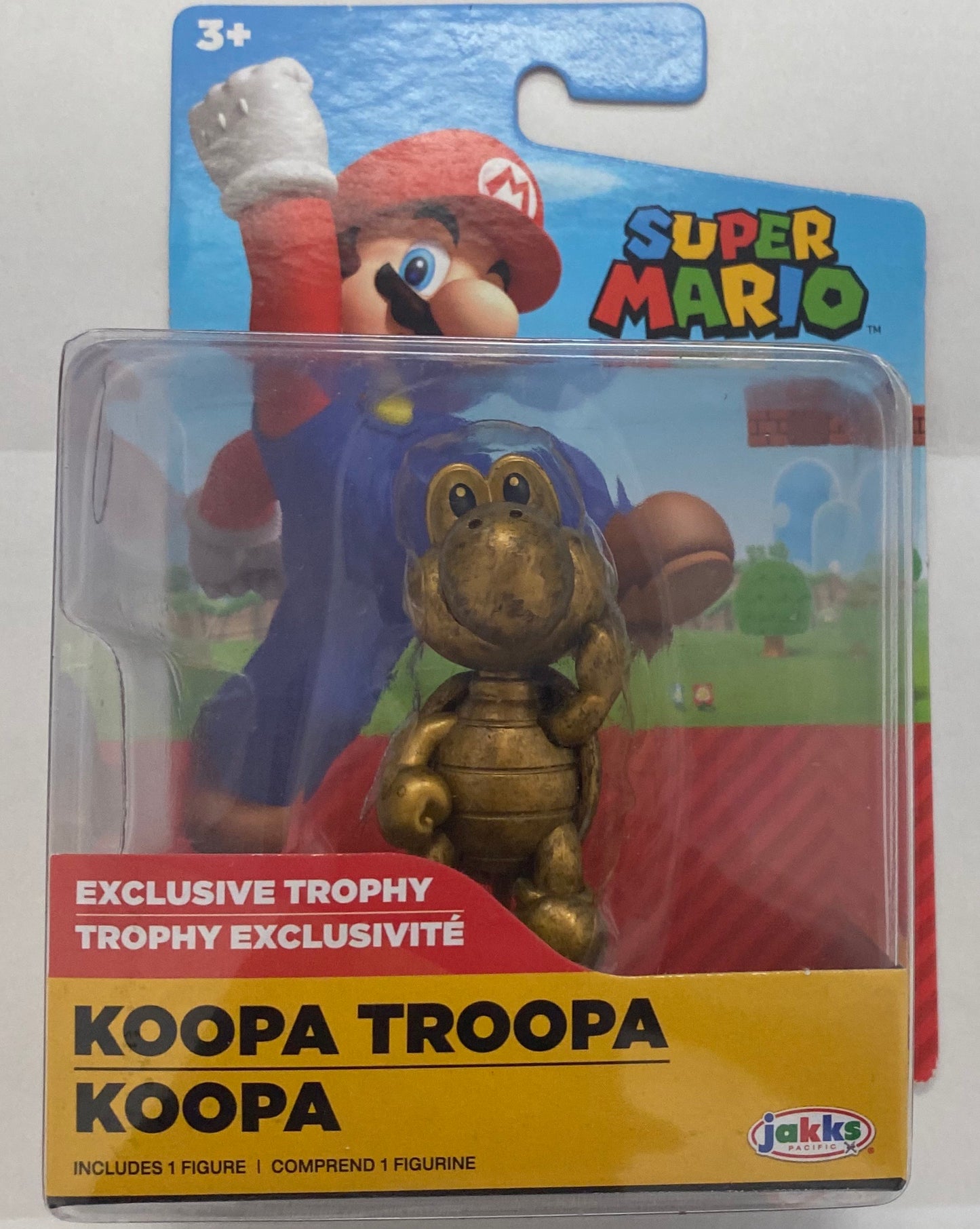 Super Mario, Koopa Troopa, EXCLUSIVE Trophy - 2.5 inch Figure
