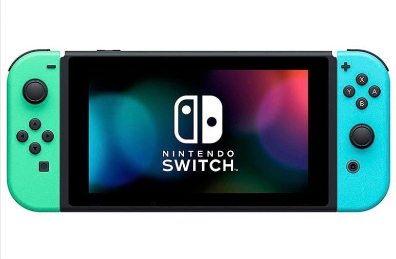 Nintendo Switch Console, Animal Crossing: New Horizons Special Edition Console and Joy-con Controllers