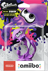 Inkling Squid (Neon Purple) Amiibo (Splatoon Series)