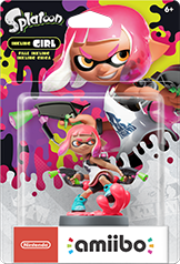Inkling Girl Neon Pink Amiibo (Splatoon Series)