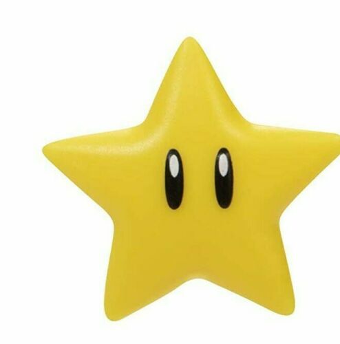 Super Mario 4" Figure - Green Toad With Super Star