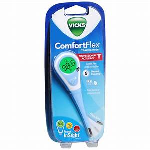 Vicks, Comfort Flex Thermometer, Model #V966US