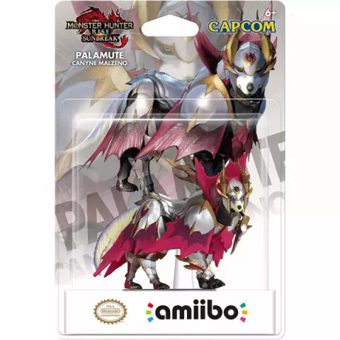 Nintendo Amiibo Figure Monster Hunter Rise Sunbreak Palamute Canyne Malzeno Nintendo Switch