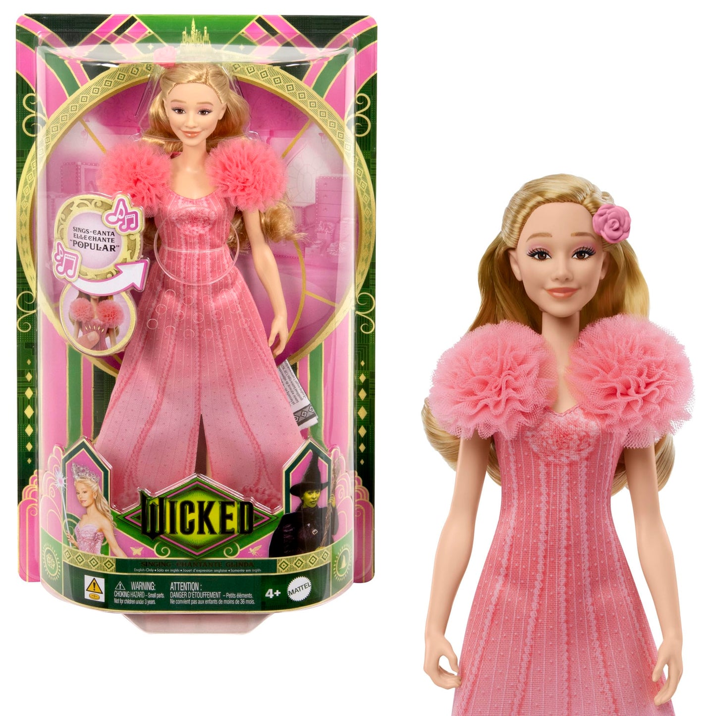 Singing Glinda Doll - WICKED