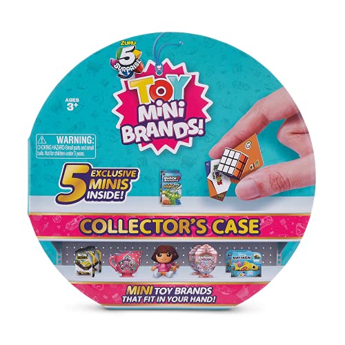 5 Surprise Toy Mini Brands Collector's Case - Store & Display 30 Minis with 4 Exclusive Minis Included by ZURU