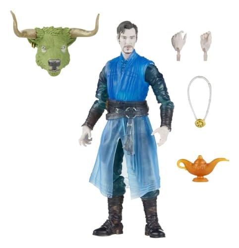 Marvel Legends Series Doctor Strange 6-inch Collectible Astral Form Doctor Strange Marvel Cinematic Universe Action Figure Toy, 2 Accessories and 2 Build-A-Figure Parts