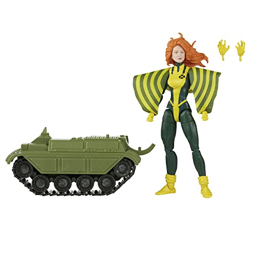 Marvel Legends Series X-Men Siryn Action Figure 6-Inch Collectible Toy, 2 Accessories and 1 Build-A-Figure Part