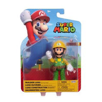 Nintendo Super Mario Builder Luigi with Utility Belt Action Figure - World of Nintendo