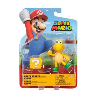 Nintendo Super Mario Koopa Troopa with ? Block Action Figure