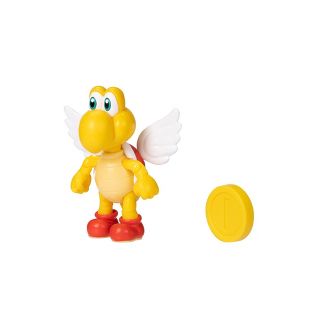 Nintendo Super Mario Koopa Paratroopa with Coin Action Figure - World of Nintendo