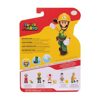 Nintendo Super Mario Builder Luigi with Utility Belt Action Figure - World of Nintendo
