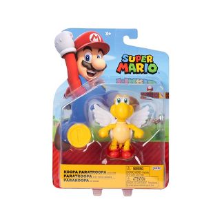 Nintendo Super Mario Koopa Paratroopa with Coin Action Figure - World of Nintendo