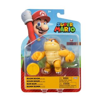 Nintendo Super Mario Boom Boom with Coin Action Figure - World of Nintendo