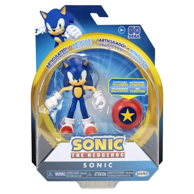 Sonic the Hedgehog 4" Articulated Sonic Action Figure