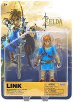 The Legend of Zelda Breath of the Wild, Link Action Figure [with Soldier's Broadsword] World of Nintendo
