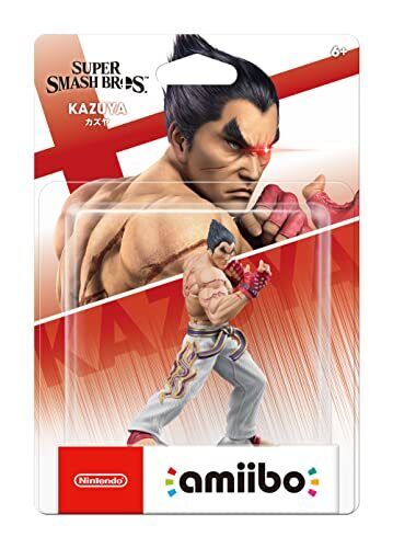 Nintendo amiibo - Kazuya - Super Smash Bros. Series - Red