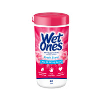Wet Ones Antibacterial Hand Wipes Canister - Fresh Scent - 40 Wipes