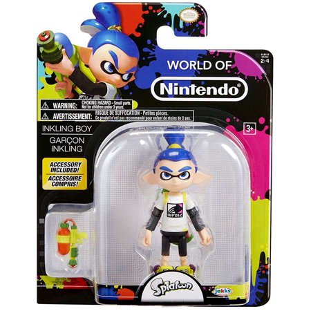 World of Nintendo Splatoon Inkling Boy 4 Inch Collectible