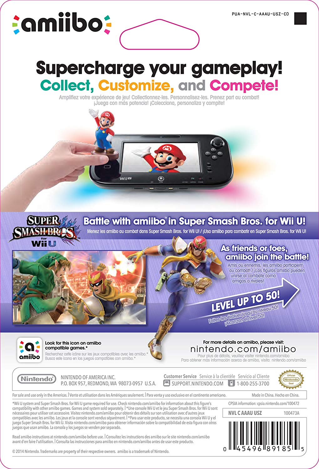 Captain Falcon Amiibo (Super Smash Bros Series)