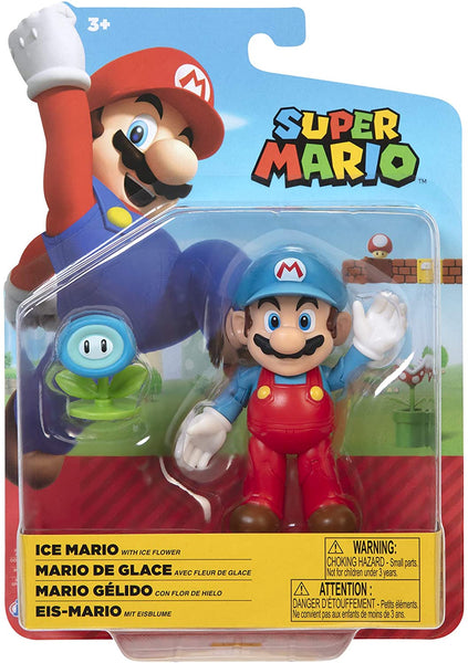 Super Mario 4" Figure - Ice Mario