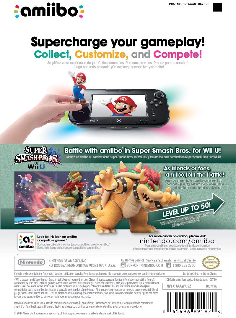 Nintendo Amiibo Bowser (Super Smash Bros. Series)