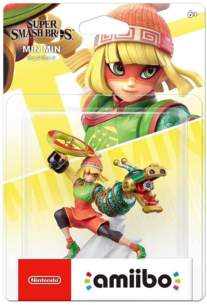 Nintendo Amiibo figure Super Smash Bros Min Min