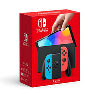 Nintendo Switch Console - OLED with Blue and Red Joy Con