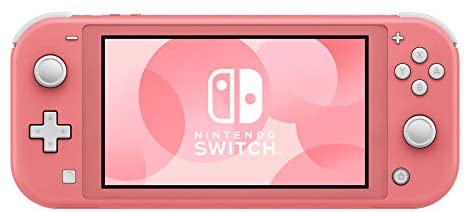 Nintendo Switch Lite Console Coral/Pink