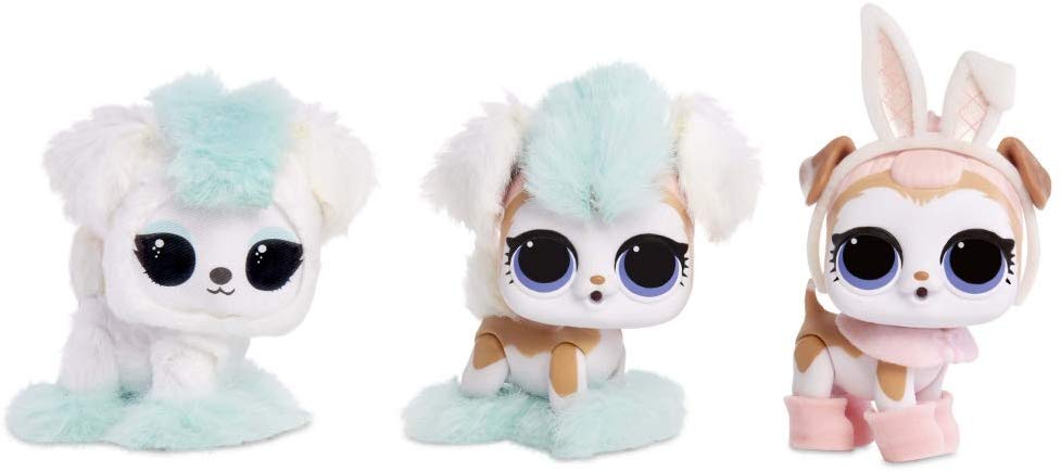 LOL Surprise! Winter Disco Fluffy Pets Series with Removable Fur