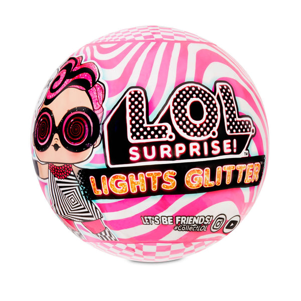LOL Surprise! - Lights Glitter Doll with 8 Surprises