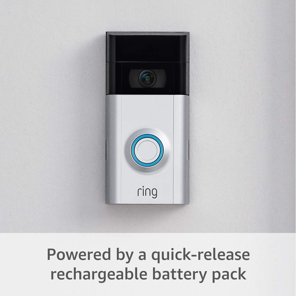 Ring Video Doorbell 2 with HD Video, Motion Activated Alerts, Easy Installation
