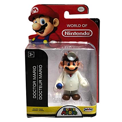 World of Nintendo Dr. Mario 2.5 Inch Collectible Figurine