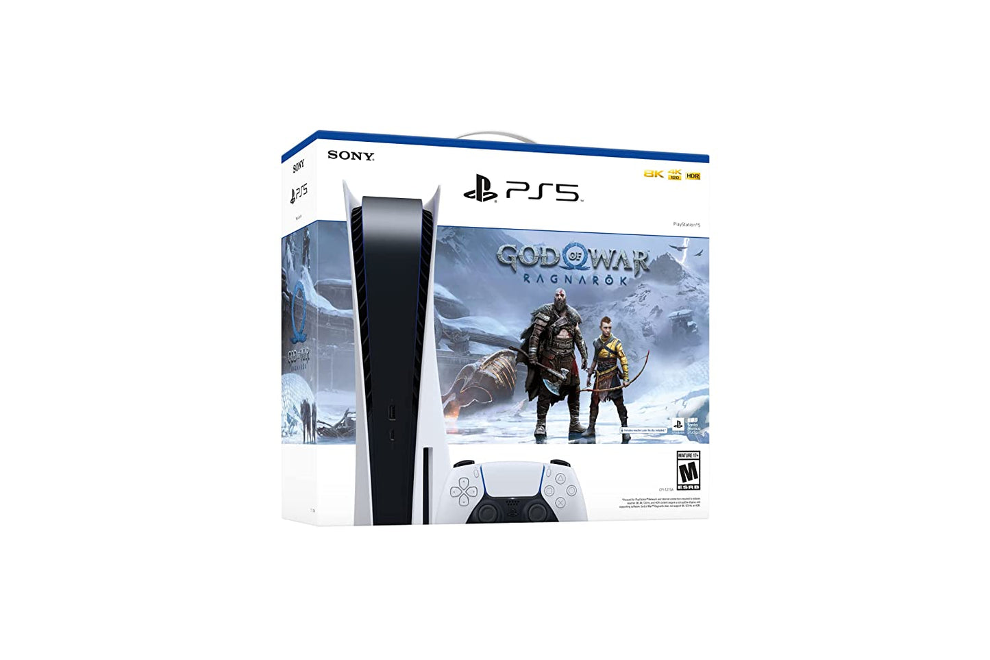PlayStation PS5 Console 825GB – God of War Ragnarök Bundle