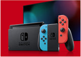 Nintendo Switch Console with Neon Blue and Neon Red Joy‑Con
