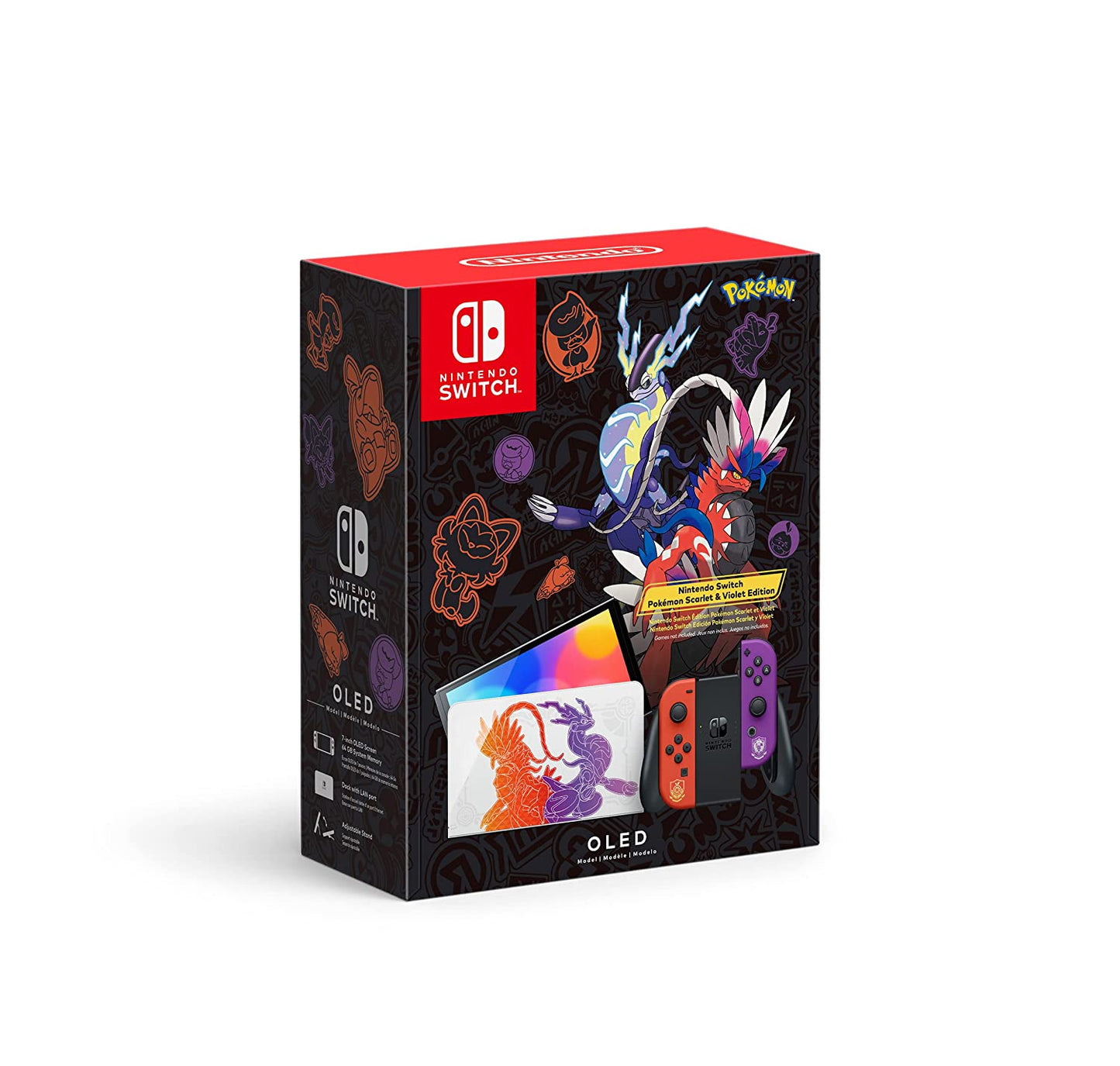 Nintendo Switch™ – OLED Model: Pokémon™ Scarlet & Violet Edition Console