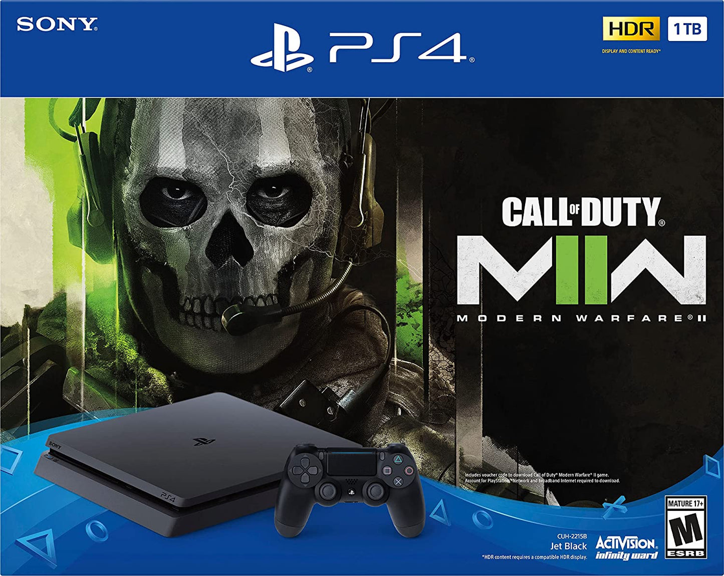 PlayStation®4 Console 1TB – Call of Duty® Modern Warfare II Bundle