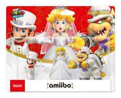 Amiibo - Mario/Peach/Bowser (Wedding 3-Pack) (Super Mario Odyssey Series)